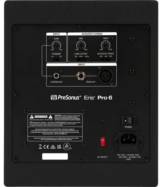 PreSonus Eris Pro 6 6.5-inch Powered Studio Monitor