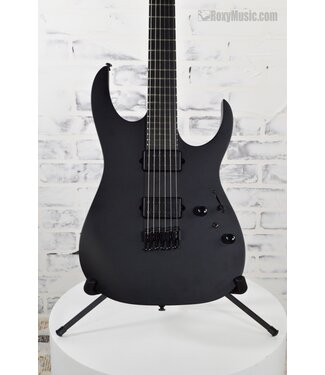 Ibanez RGRTB621 Iron Label Electric Guitar - Black Flat
