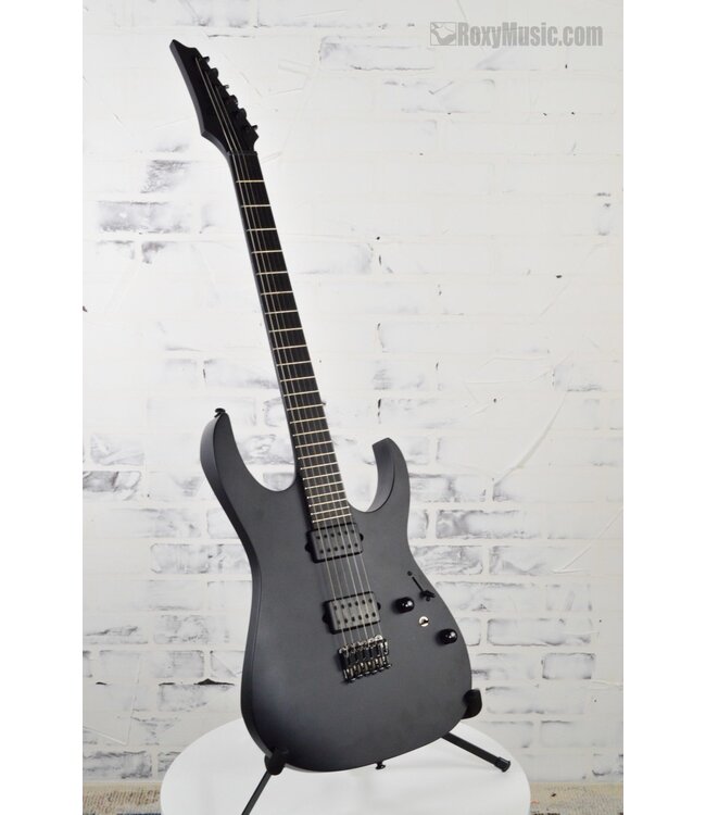 RGRTB621 Iron Label Electric Guitar - Black Flat