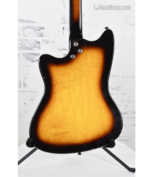 Vintage 1966 Harmony H15V Bobkat Electric Guitar w/Case