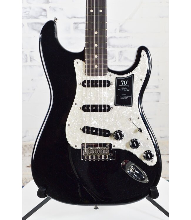 70th Anniversary Player Stratocaster with Rosewood Fingerboard - Nebula Noir