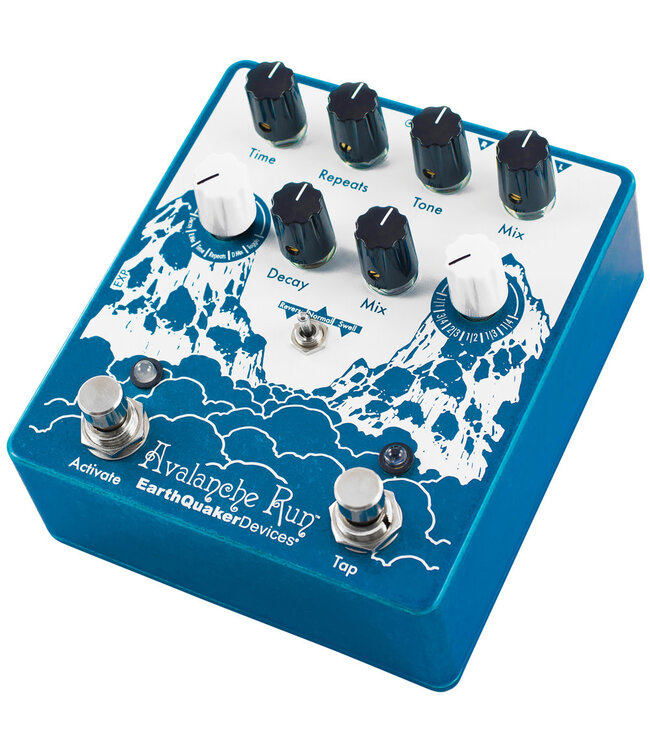 EarthQuaker Devices Avalanche Run V2 Stereo Delay and Reverb Pedal | Roxy Music