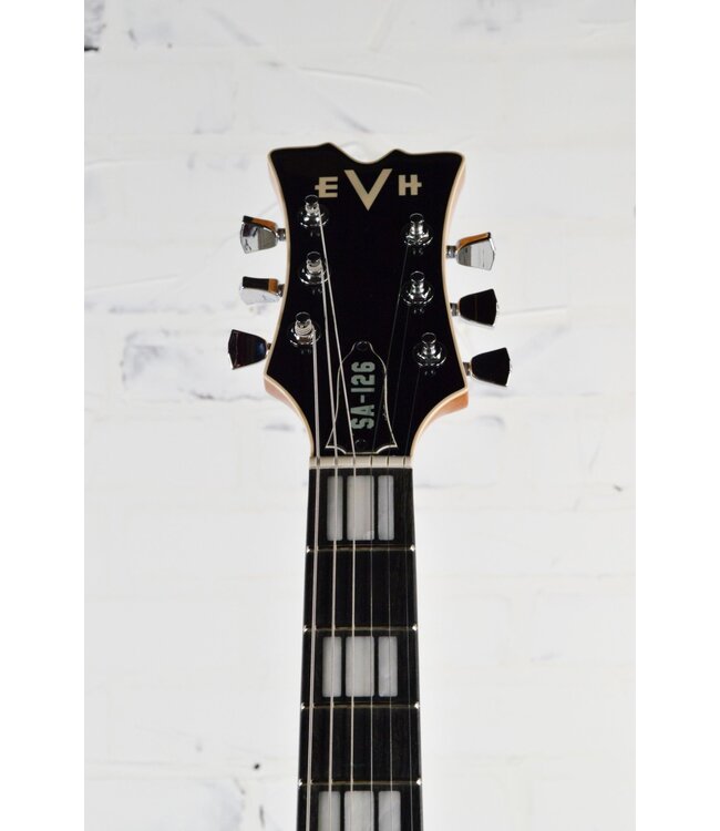 SA-126 Special Quilted Maple Semi-hollowbody Electric Guitar - Trans Purple