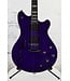 SA-126 Special Quilted Maple Semi-hollowbody Electric Guitar - Trans Purple