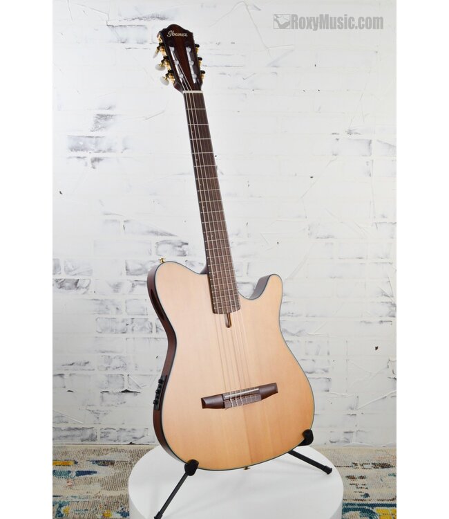 FRH10NNTF Thinline Nylon Acoustic-electric Guitar - Natural