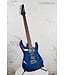 Gio GRX70QA Transparent Blue Burst Electric Guitar