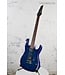 Gio GRX70QA Transparent Blue Burst Electric Guitar