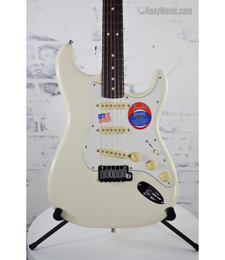 Fender Jeff Beck Signature Stratocaster Olympic White Electric Guitar