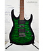 Ibanez Gio GRX70QA Electric Guitar - Transparent Emerald Burst