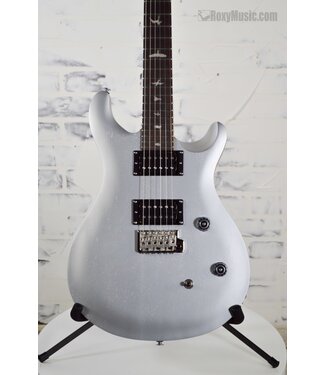 SE CE 24 Standard Satin Electric Guitar - Metallic Silver Satin