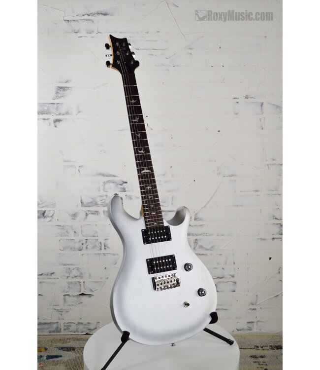 SE CE 24 Standard Satin Electric Guitar - Metallic Silver Satin