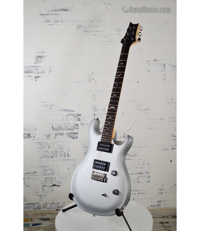 SE CE 24 Standard Satin Electric Guitar - Metallic Silver Satin