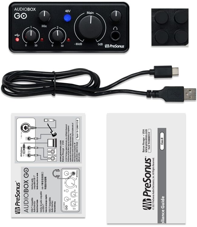AudioBox Go 2x2 USB-C Audio Interface