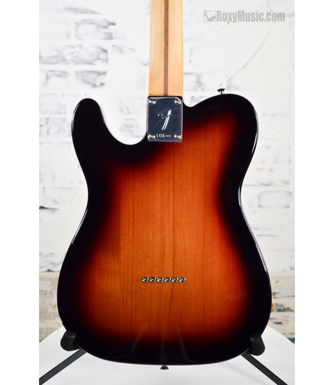 Player II Telecaster Electric Guitar - 3-Tone Sunburst with Maple Fingerboard