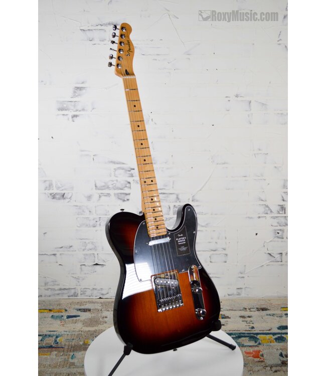 Player II Telecaster Electric Guitar - 3-Tone Sunburst with Maple Fingerboard