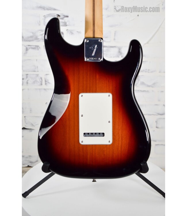 Player II Stratocaster Left-Handed Electric Guitar - 3-Tone Sunburst with Rosewood Fingerboard
