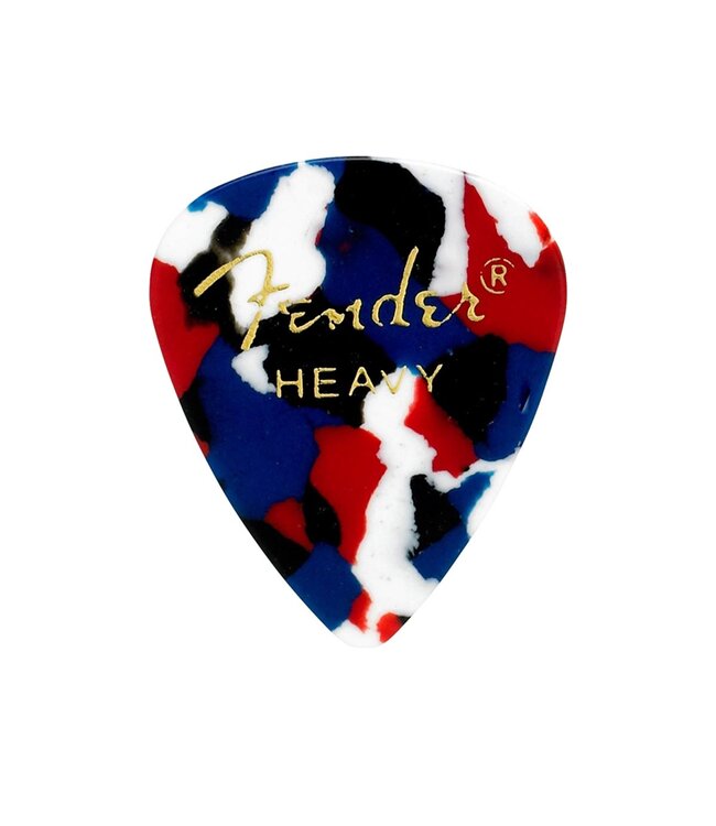Fender 351 Shape Classic Celluloid Guitar Picks 12-pack -