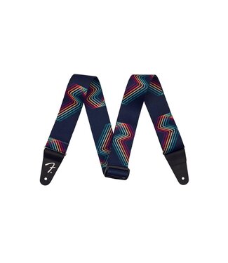 Fender Accessories Fender Retro Bolt Navy Poly Guitar Strap