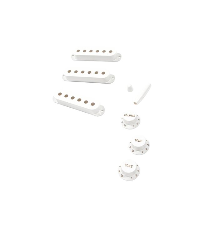 Fender American Vintage 50's Strat Cover and Tips Kit - White