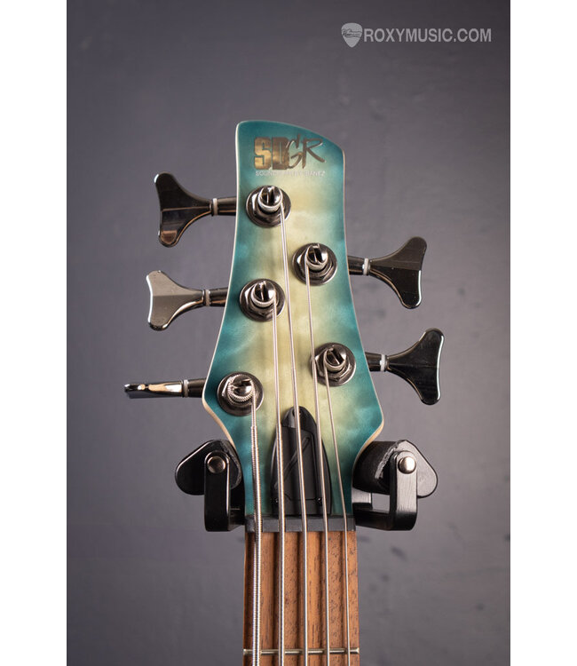 SR405 5-String Bass Guitar - Stained Cosmic Blue Starburst