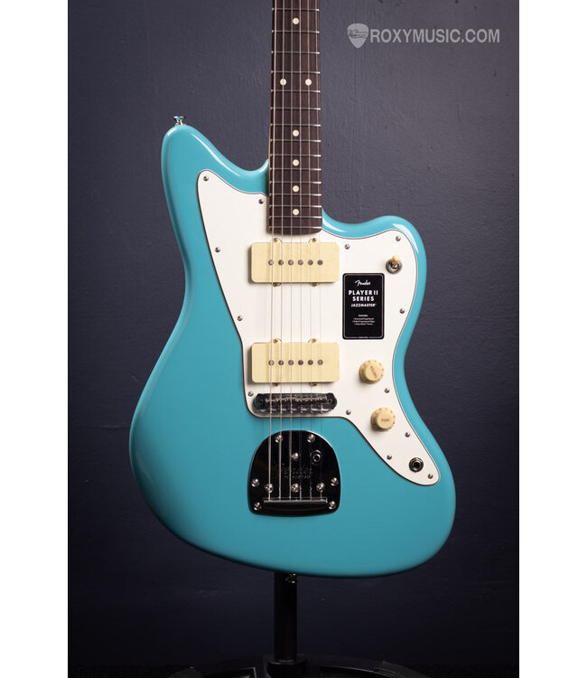 Fender Player II Jazzmaster Electric Guitar - Aquatone Blue With Rosewood Fingerboard