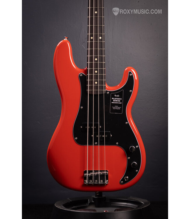 Player II Precision Bass - Coral Red