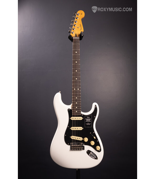 Player II Stratocaster Electric Guitar - Polar White with Rosewood Fingerboard