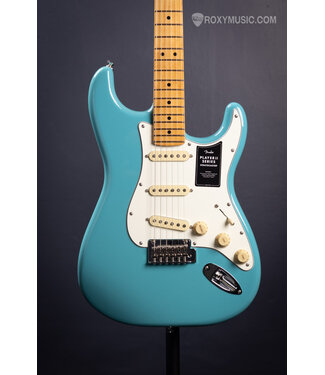 Fender Player II Stratocaster Electric Guitar - Aquatone Blue with Maple Fingerboard