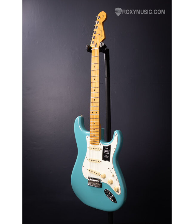 Player II Stratocaster Electric Guitar - Aquatone Blue with Maple Fingerboard