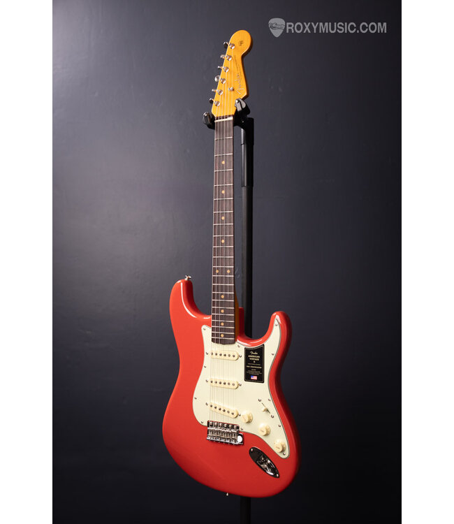 American Vintage II 1961 Stratocaster Electric Guitar - Fiesta Red
