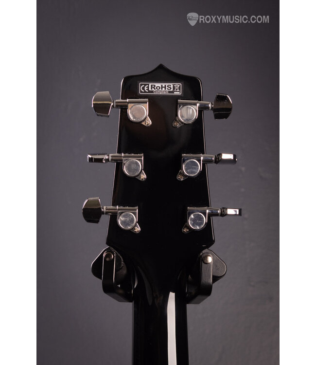 GD30 Cutaway Black Dreadnought Acoustic Electric Guitar