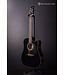 GD30 Cutaway Black Dreadnought Acoustic Electric Guitar