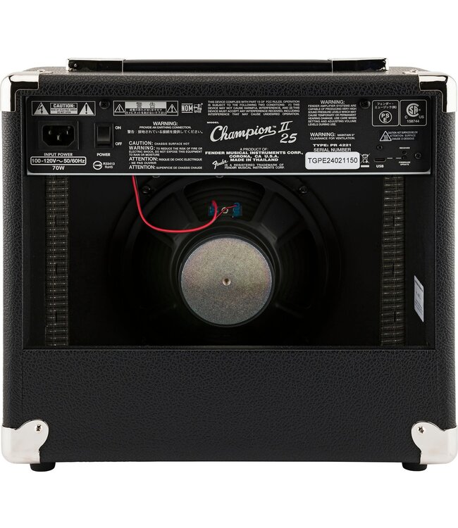 Champion™ II 25 Watt 1 x 8 Combo Guitar Amplifier