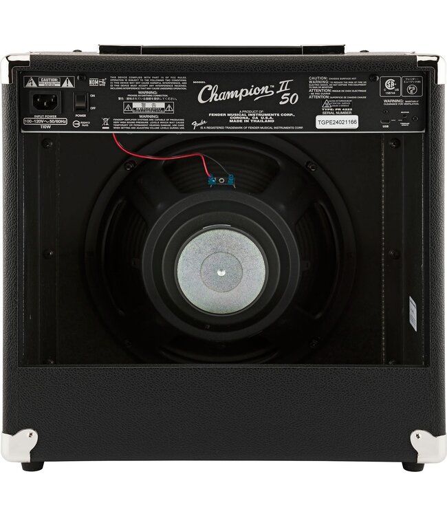 Fender Champion II 50-watt 1 x 12-inch Combo Amplifier