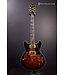 Artcore Expressionist AS93QMSP Semi-Hollowbody Electric Guitar - Dark Brown Sunburst