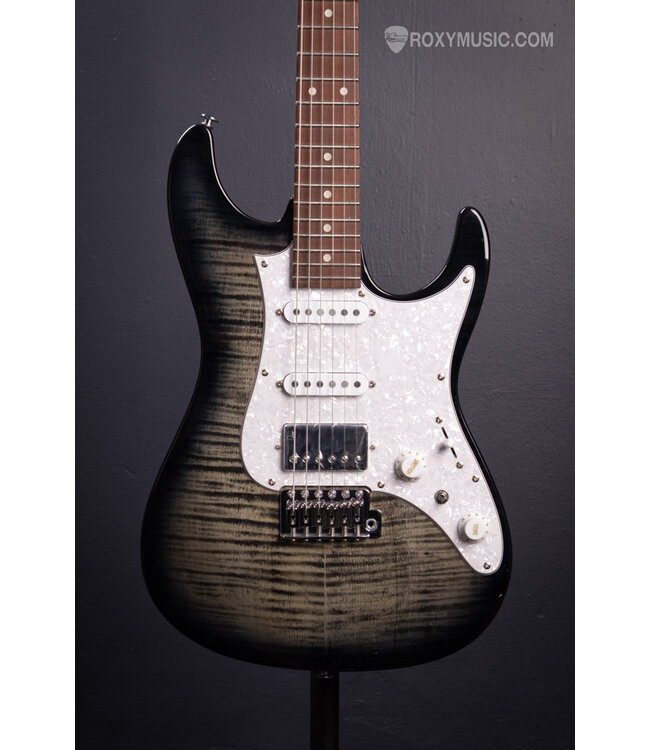 Standard AZ22S1F Electric Guitar - Transparent Black Sunburst