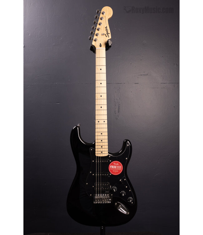 Sonic Stratocaster HSS Electric Guitar - Black