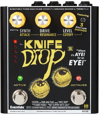 Eventide KnifeDrop Suboctave Fuzz Synth Pedal