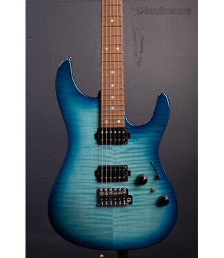 Ibanez Standard AZ24S1F Electric Guitar - Transparent Turquoise Burst