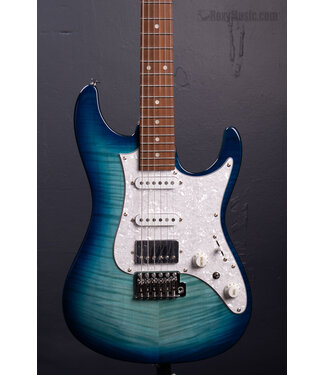 Ibanez Standard AZ22S1F Electric Guitar - Transparent Turquoise Burst