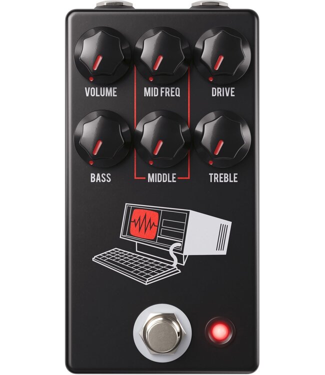 Hard Drive Distortion Pedal - Black