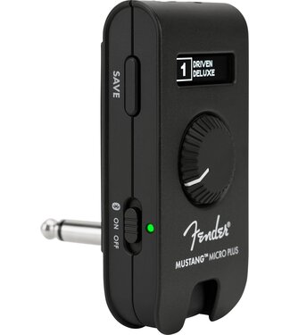 Fender Mustang Micro Plus Headphone Guitar Amp With Bluetooth