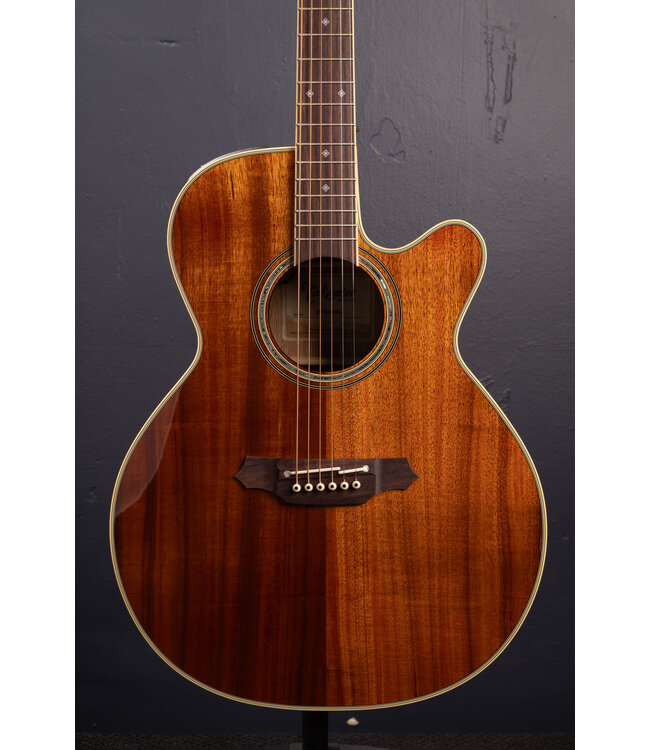 Takamine Legacy EF508KC Acoustic-Electric Guitar – Natural Koa