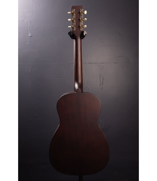 Jim Dandy Parlor Acoustic Guitar - Rex Burst