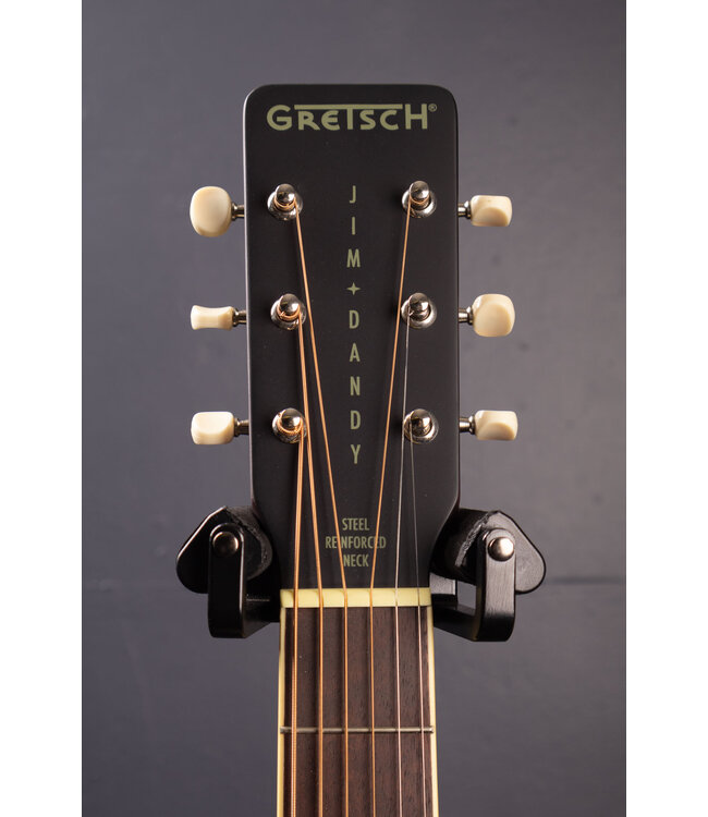 Jim Dandy Parlor Acoustic Guitar - Rex Burst