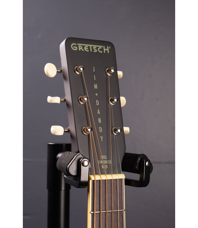 Jim Dandy Parlor Acoustic Guitar - Rex Burst