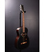 Jim Dandy Deltoluxe Parlor Acoustic-Electric Guitar - Black