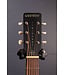 Jim Dandy Deltoluxe Parlor Acoustic-Electric Guitar - Black
