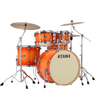 Tama Superstar Classic CL52KS 5-piece Shell Pack with Snare Drum - Tangerine Lacquer Burst