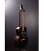 Jim Dandy Concert Deltoluxe Acoustic-Electric Guitar - Black Top
